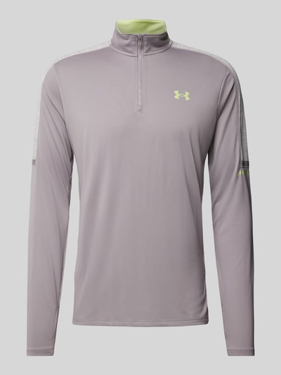 Under Armour Sweatshirt mit Label-Print Modell 'Tech Utility' Anthrazit 2