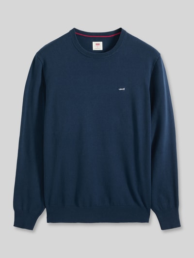 Levi's® Regular Fit Pullover aus reiner Baumwolle Marine 2