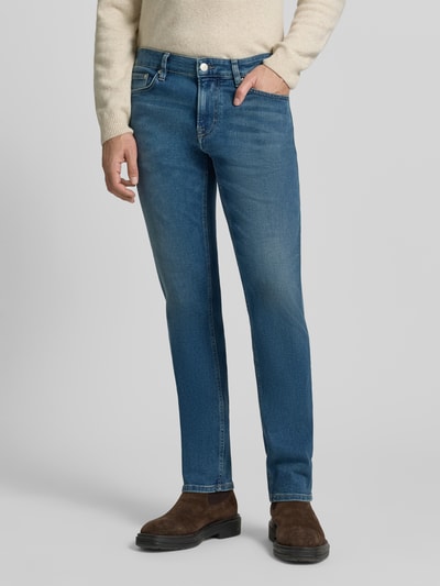 JOOP! Jeans Jeans met 5-pocketmodel, model 'MITCH' Rookblauw - 4