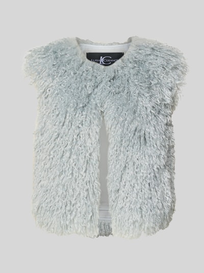 Luisa Cerano Gilet met ronde hals Bleu - 2
