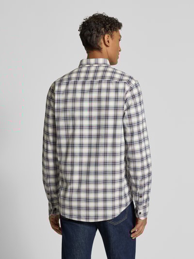 Lerros Vrijetijdsoverhemd met knoopsluiting Offwhite - 5