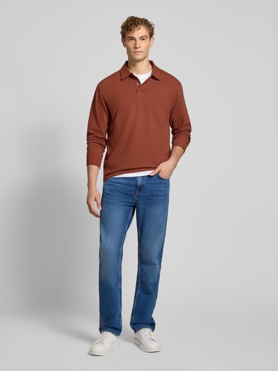 GUESS Straight Fit Jeans aus reiner Baumwolle Modell 'Rodeo' Jeansblau 1