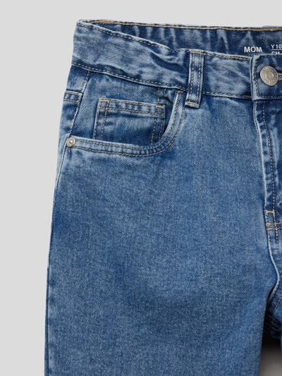 OVS Jeans mit Kontrastnähten Jeansblau 2