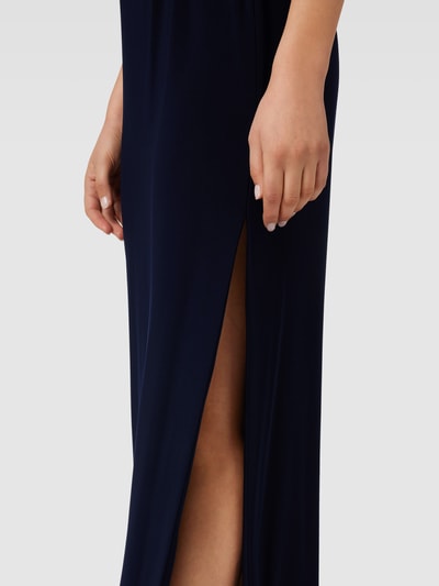Lauren Ralph Lauren Abendkleid mit Wickel-Optik Modell 'LEONIDAS' Marine 3