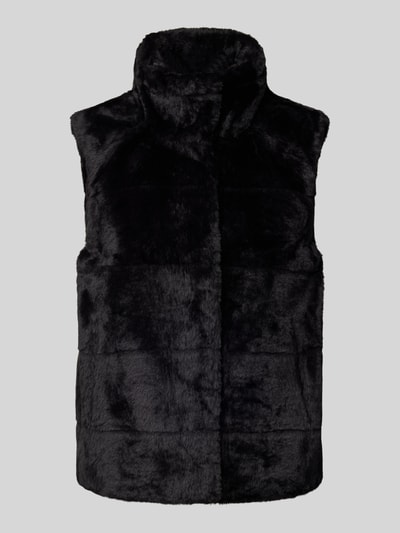 monari Gilet met opstaande kraag Zwart - 2