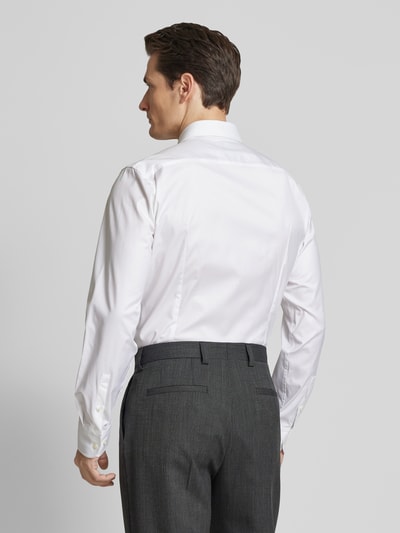 BOSS Slim Fit Business-Hemd mit Haifischkragen Weiss 5