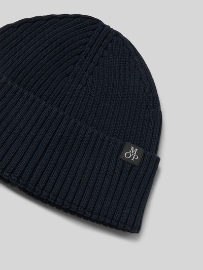 Marc O'Polo Mütze aus reiner Baumwolle Marine 2