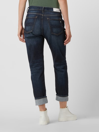 Replay Slim Boyfriend Fit Jeans mit Stretch-Anteil Modell 'Marty' Dunkelblau 5