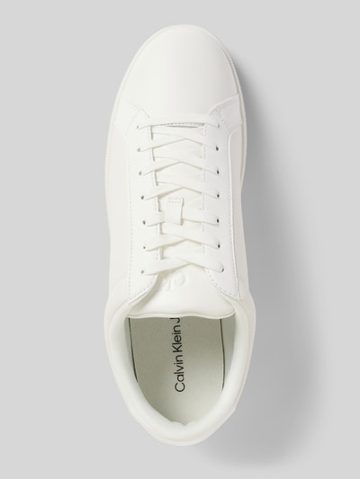 Calvin Klein Jeans Sneaker mit Label-Prägung Modell 'LOW PROFILE' Weiss 3