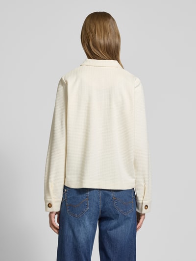 ICHI Blazer met opgestikte zakken, model 'KATE' Offwhite - 5