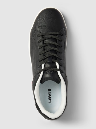 Levi’s® Acc. Sneakers met labeldetails, model 'PIPER' Zwart - 4