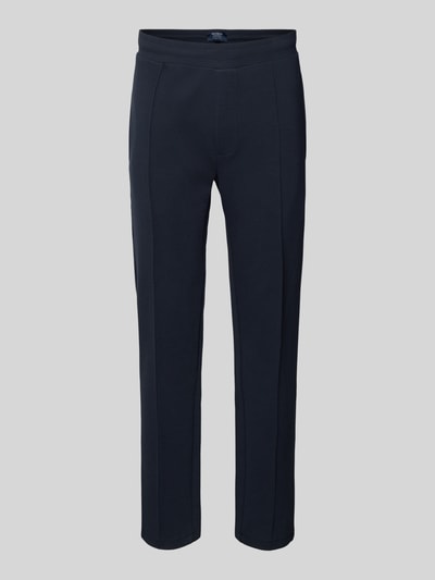 MCNEAL Sweatpants met elastische band en lengtenaden Marineblauw - 2