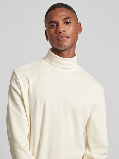 HECHTER PARIS Longsleeve mit Rollkragen Offwhite 3