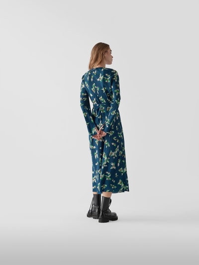 Diane von Furstenberg Wickelkleid in Maxilänge Jeans 5