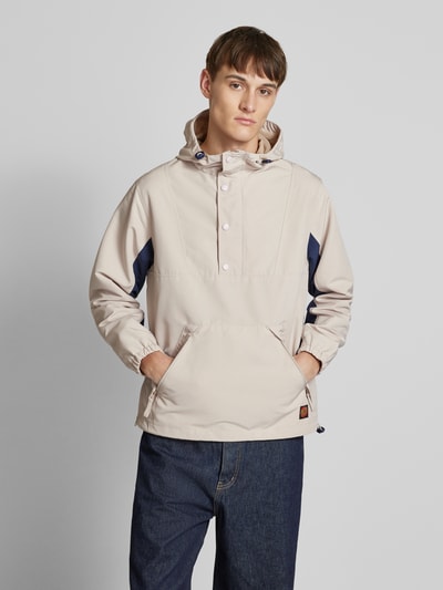 SANTA CRUZ Windbreaker mit Reißverschlusstaschen Modell 'Turner' Beige 4