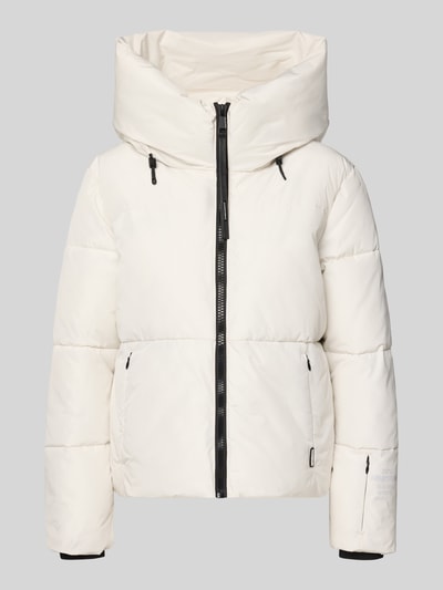 khujo Gewatteerd jack met ritszakken, model 'AUDREY MATT' Offwhite - 2