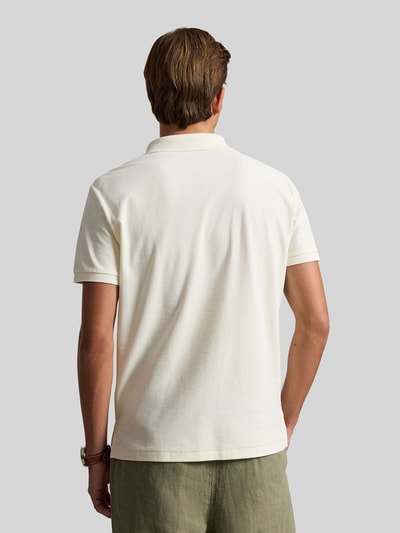 Polo Ralph Lauren Koszulka polo z czystej bawełny o kroju regular fit Écru 5