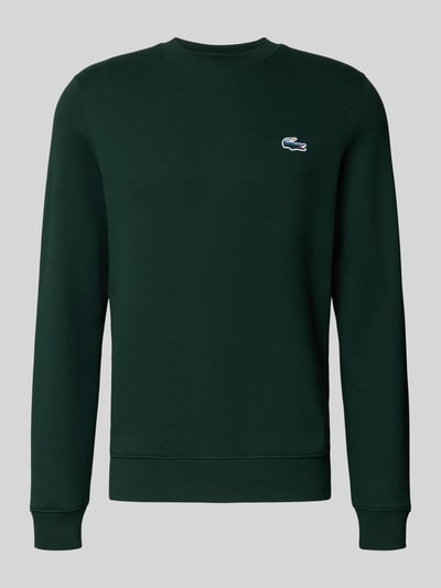 Produktfoto, Regular Fit Sweatshirt aus reiner Baumwolle von Lacoste, Optik: Unifarben, Label-Patch, Rundhals, Langarm, Materialverarbeitung: Sweat