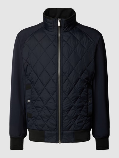 Christian Berg Men Jacke mit Steppnähten Marine 2