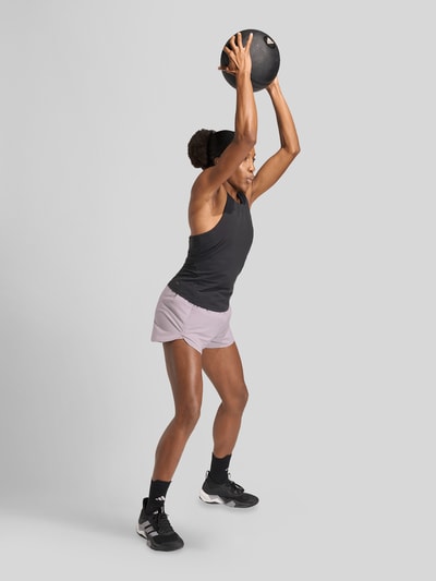 adidas Sportswear Trainingshorts met logodetail Lila - 1