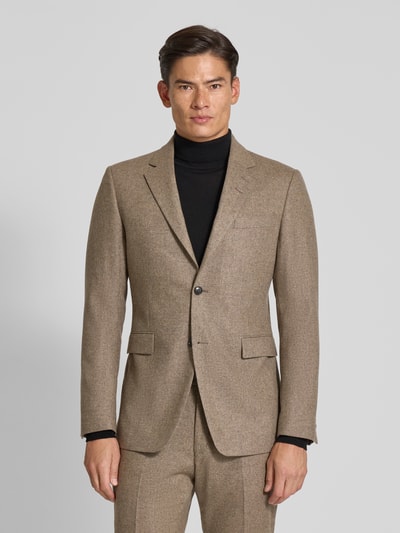 Tiger Of Sweden Sakko aus Lammshearling mit Reverskragen Modell 'Justin' Beige 4