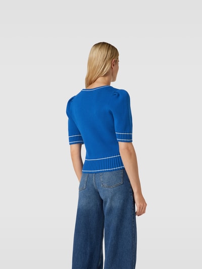 BAUM & PFERDGARTEN Pullover in Strick-Optik Blau 5