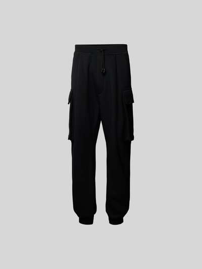 Dsquared2 Balloon Fit Sweatpants mit Cargotaschen Black 2