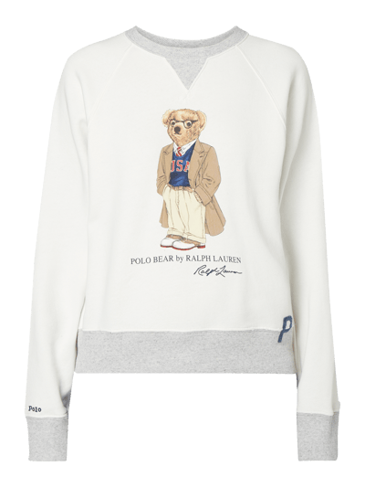 Polo Ralph Lauren Sweatshirt mit Polo Bear-Print  Offwhite 2