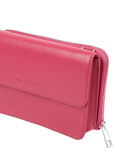 Lara Lauren Crossbody Bag mit abnehmbarem Portemonnaie - RFID-blocking Pink 2