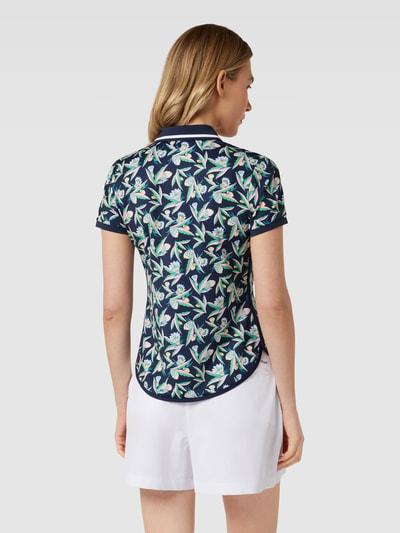 Polo Ralph Lauren Poloshirt mit floralem Allover-Muster Marine 5