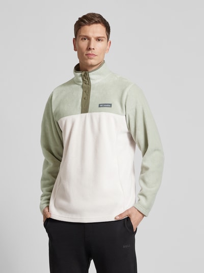 COLUMBIA Sweatshirt mit Stehkragen Modell 'STEENS MOUNTAIN' Sand 4