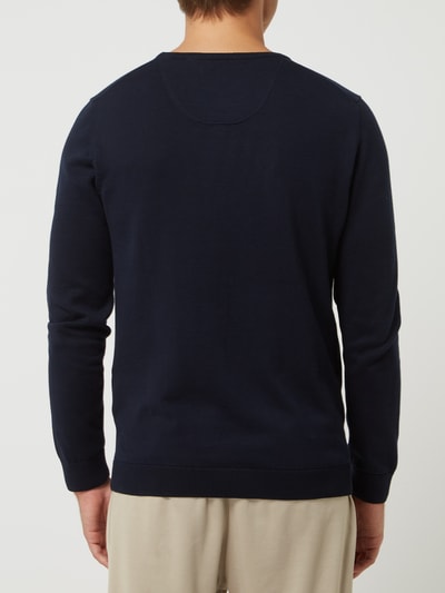 s.Oliver RED LABEL Pullover aus Baumwolle Marine 5