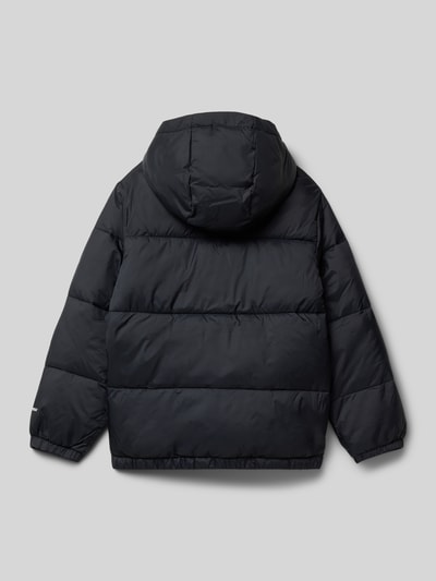Quiksilver Regular fit gewatteerd jack met logo-applicatie, model 'Cold Days' Zwart - 3