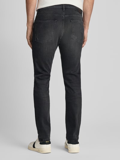 BOSS Orange Slim Fit Jeans Modell "Delaware" Dunkelgrau 5