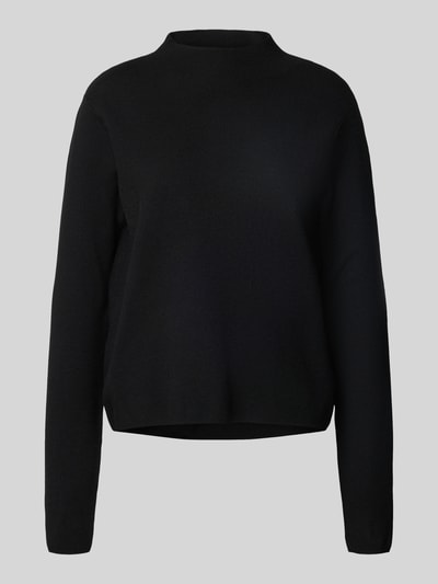 Mango Strickpullover mit Stehkragen Modell 'CHIMNEY' Black 2