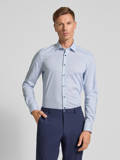 OLYMP Level Five Slim fit zakelijk overhemd met kentkraag Wit - 4