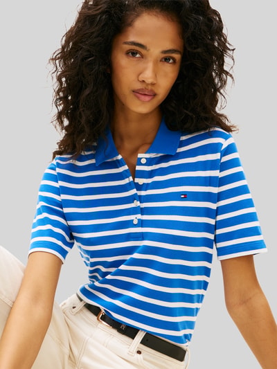 Tommy Hilfiger Regular Fit Poloshirts aus Baumwoll-Mix Sky 3