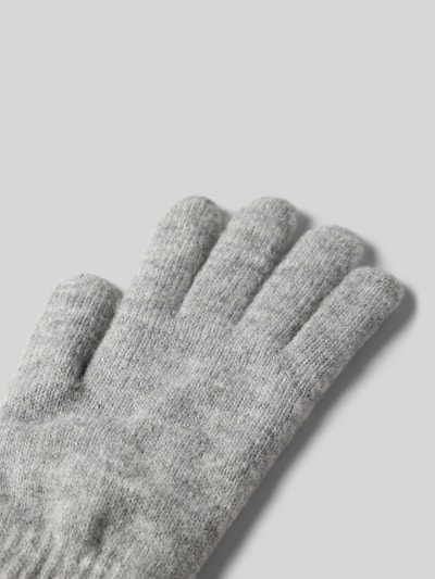 Barts Handschuhe mit Label-Patch Modell 'Witzia' Silber Melange 3