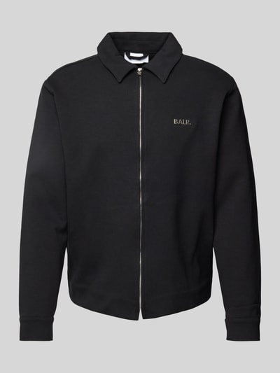 Balr. Relaxed Fit Hemdjacke mit Label-Applikation Modell 'Q-Series' Black 2