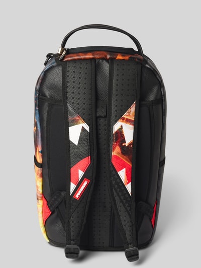 Sprayground Rucksack mit Motiv-Print Modell 'SHARK CHECK' Black 4