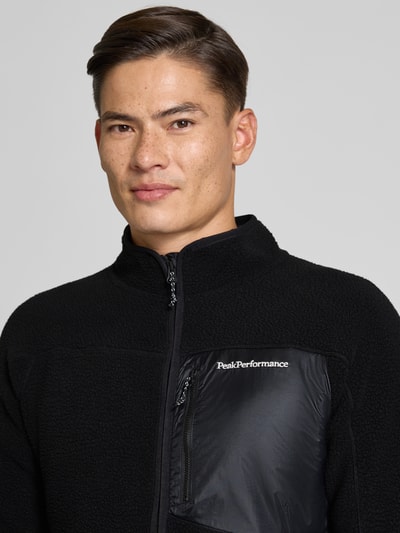 PEAK PERFORMANCE Sweatjacke mit Reißverschluss Black 3