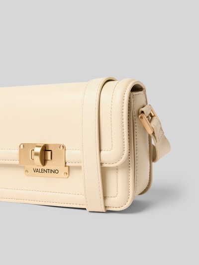 VALENTINO BAGS Torba na ramię z imitacji skóry model ‘FLOREN’ Écru 2