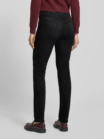 Raphaela By Brax Super slim fit jeans met steekzakken, model 'Laura Glam' Zwart - 5