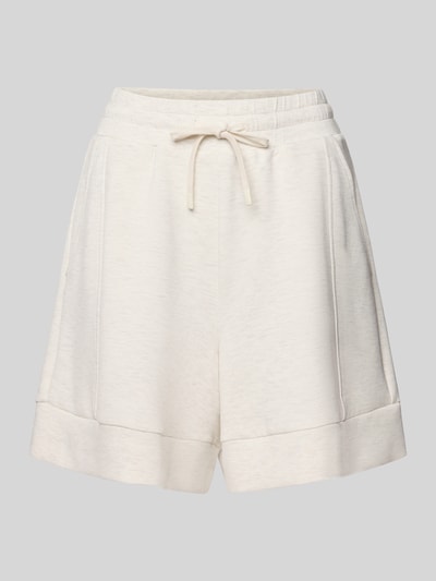 Produktfoto, Shorts mit elastischem Bund Modell 'alder' von VARLEY aus Viskose-Mix mit Stretch-Anteil in Creme, High-Rise-Fit, Kordelzug, Damen