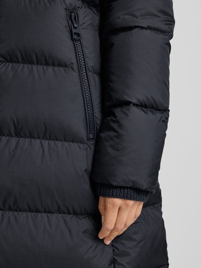 Marc O'Polo Regular Fit Daunenmantel mit Kapuze Marine 3