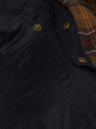 Barbour Jacke aus gewachster Baumwolle Modell 'Bower' Marine 4