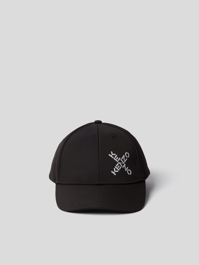 Kenzo Cap mit Label-Print Black 4