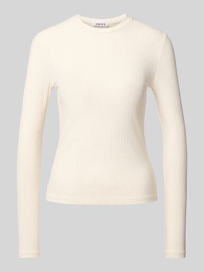 EDITED Shirt met lange mouwen en ronde hals, model 'Ginger' Offwhite - 2