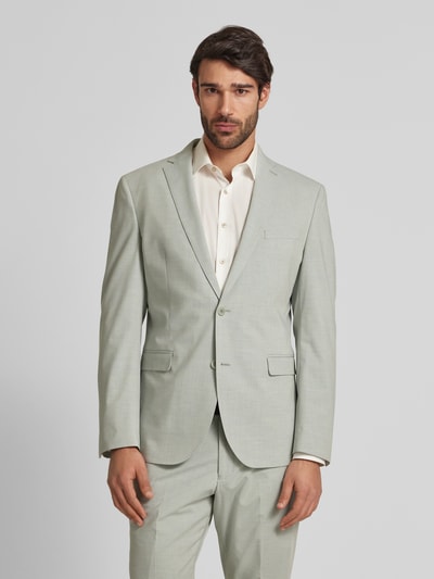 s.Oliver BLACK LABEL Slim Fit Sakko mit Viskose-Anteil Hellgruen 4