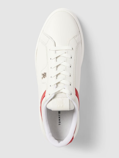 Tommy Hilfiger Sneaker aus Leder mit Colour-Blocking-Design Modell 'POINTY' Ecru 3